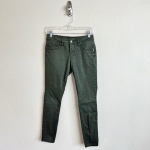 Wanna Betta Butt Olive Army Green Push-Up Skinny Jeans